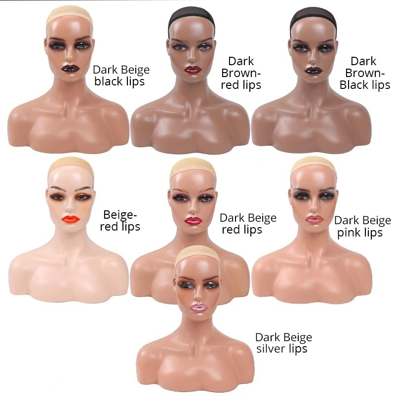 Display Mannequin Head with Shoulders