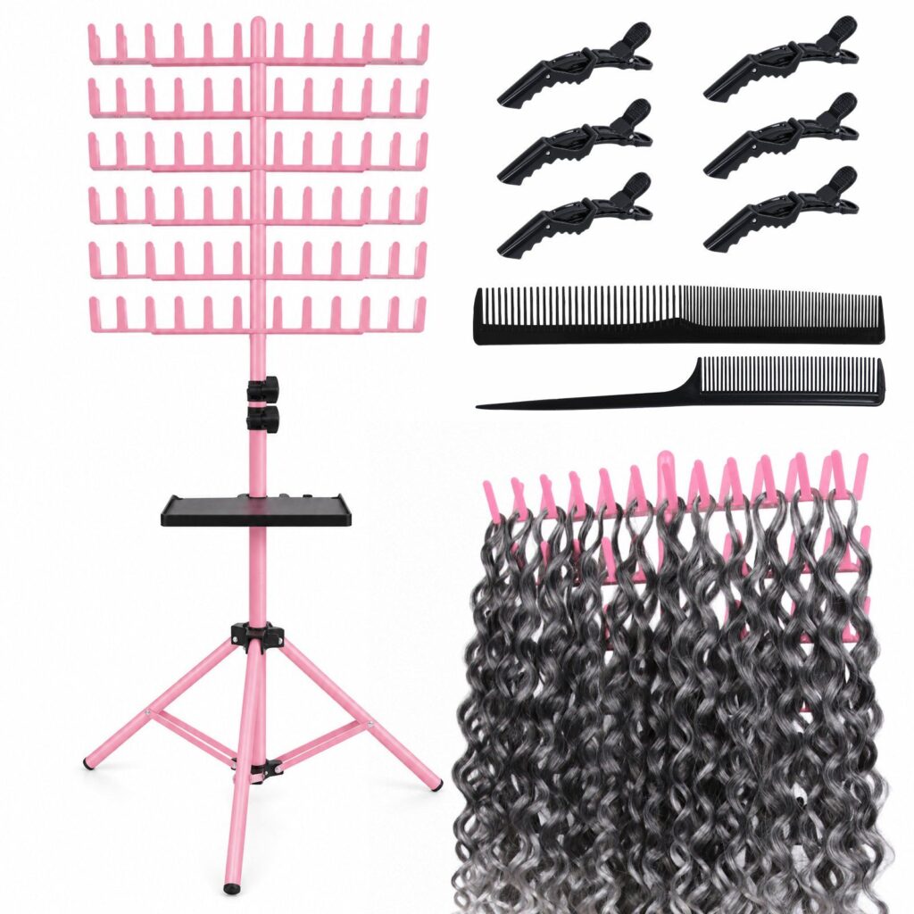 Braiding Hair Rack Stand
