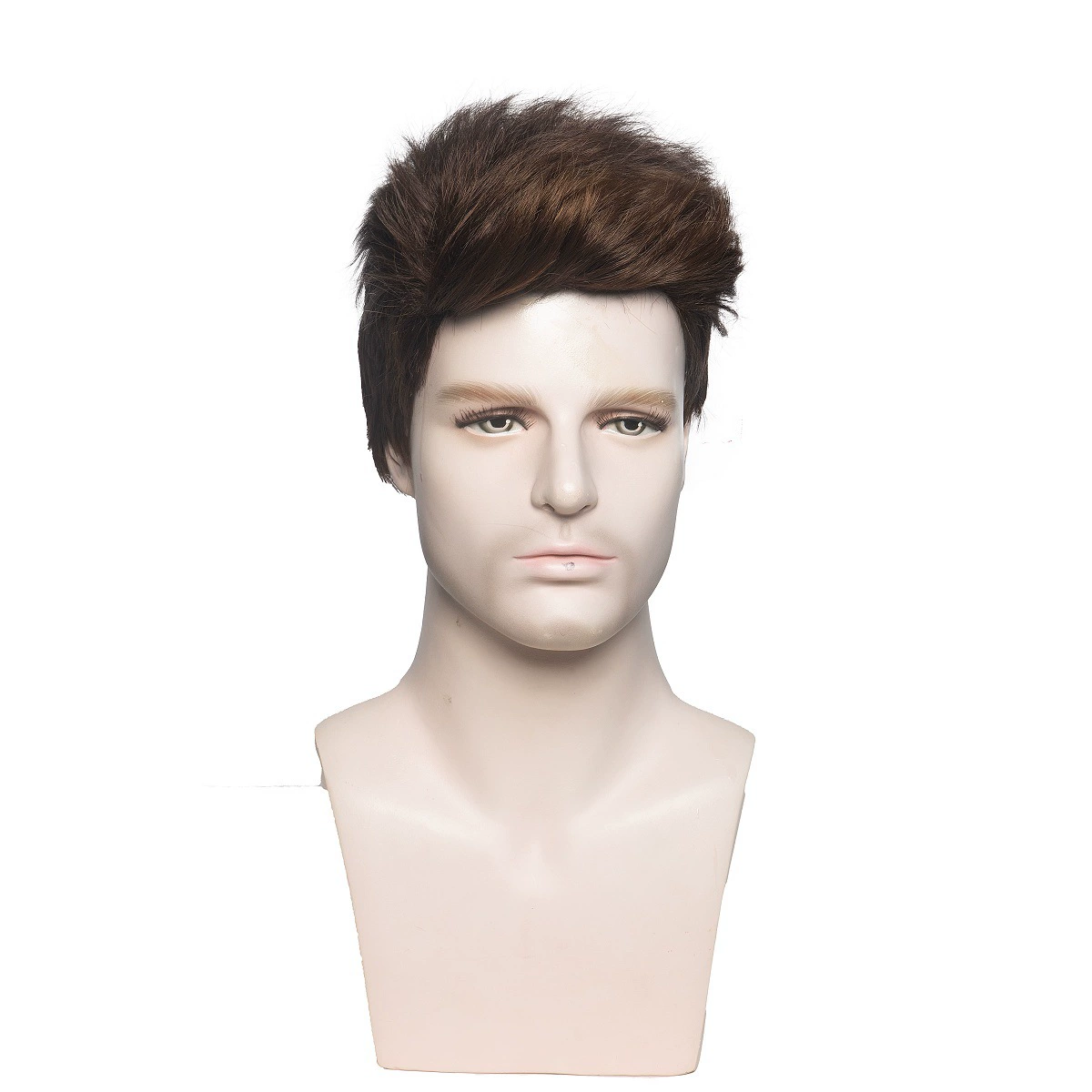 Men's Highlighted Short Quiff Synthetic Wig - additional supplier reference view 1
